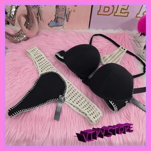❤️ NWT Victoria’s Secret Crochet Scuba Monokini XLarge ❤️